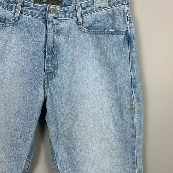 Vintage Silvertab Levis Flare 11M Mid-rise Boyfriend Light Wash Plain Pockets - Picture 5 of 12